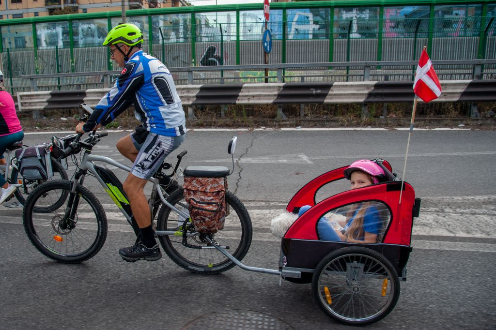 La via Ostiense ciclabile: si conclude la settimana europea della mobilit